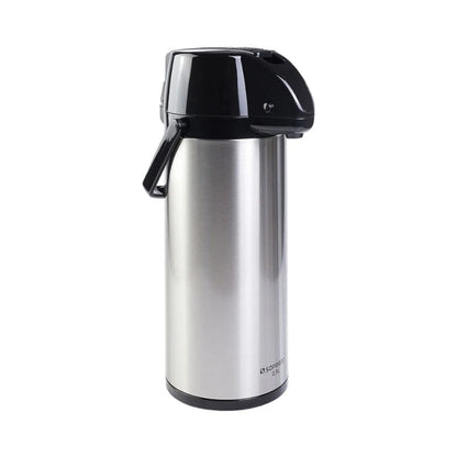 Garrafa Termica Exclusiva 2,5l Inox/Preto Soprano