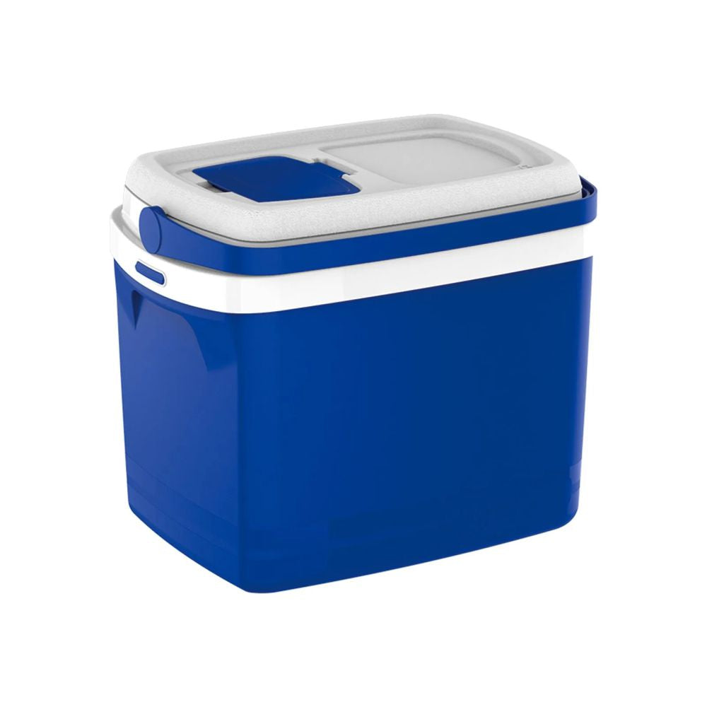 Caixa Térmica 32 Litros Azul Tropical Soprano Camping Praia