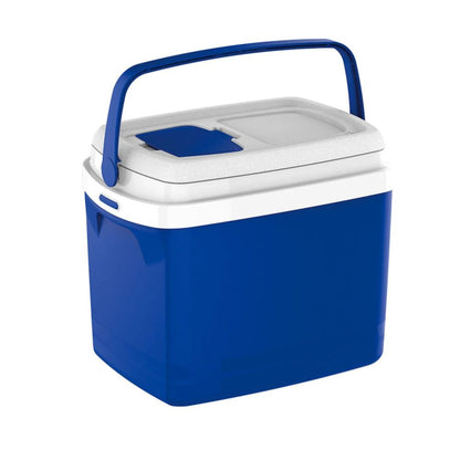 Caixa Térmica 32 Litros Azul Tropical Soprano Camping Praia
