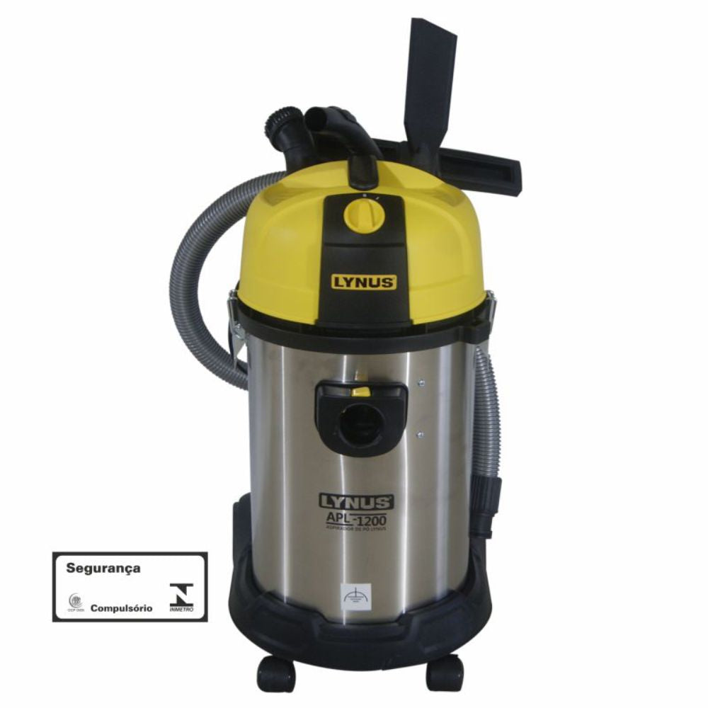Aspirador Lynus Hidropo Inox 1200w 35lt 220v Apl-1200