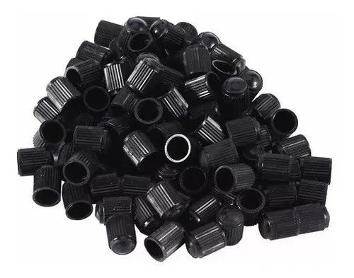Kit 1000 Tampas Para Válvula Plástica Pneu Preta 5531 Bremen