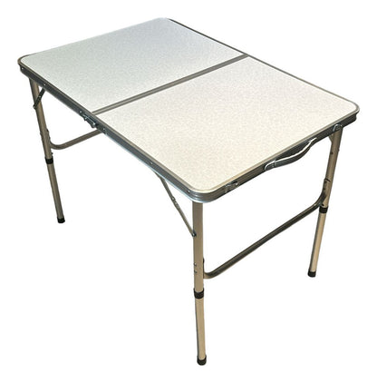 Mesa Piquenique Dobrável 90x60cm Alumínio 07679 Titanium