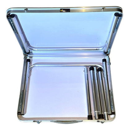 Mesa Piquenique Dobrável 90x60cm Alumínio 07679 Titanium