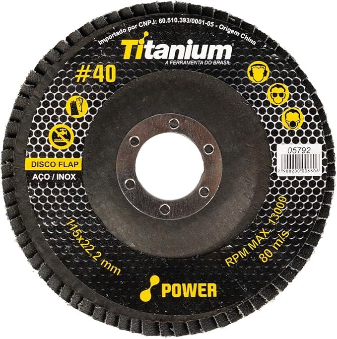 Disco Flap 4.1/2 GR-040 Titanium