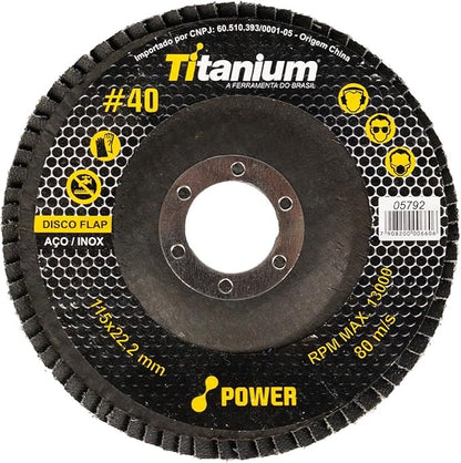 Disco Flap 4.1/2 GR-040 Titanium
