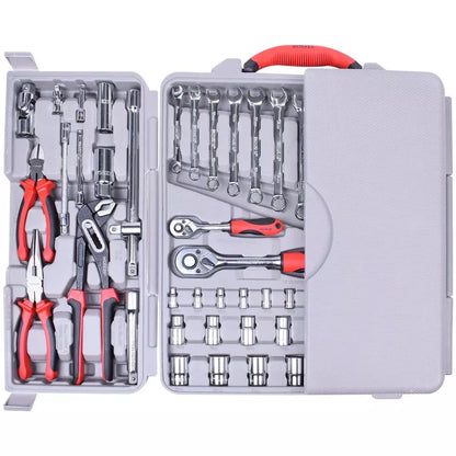 Kit Maleta De Ferramentas Jogo 110 Peças Worker