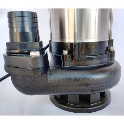 Bomba Submersa Limpa Fossa Aço Inox 1hp 750w 220v Worker
