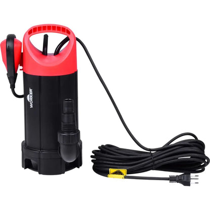 Bomba Submersível Água Limpa ou Suja 1HP 750W 220v Worker