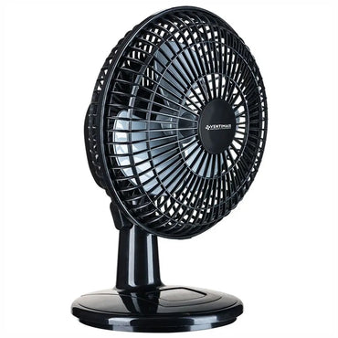 Ventilador Mini Turbo 20cm Preto/Prata 220V Ventimais 70057