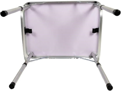 Mesa Dobrável de Alumínio com Tampão em MDF Titanium 07728