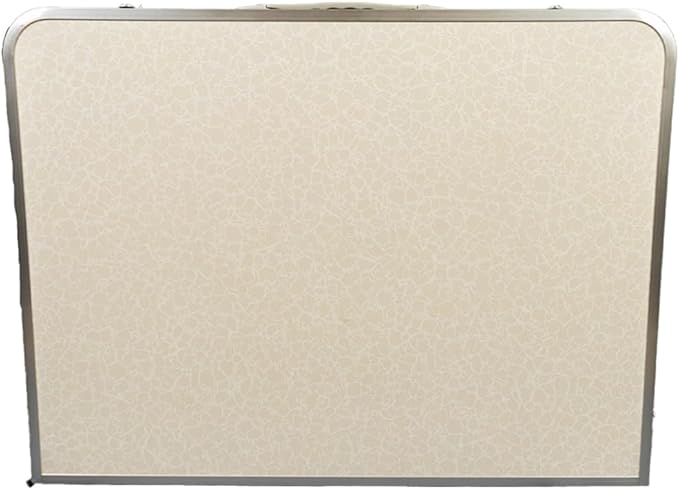 Mesa Dobrável de Alumínio com Tampão em MDF Titanium 07728