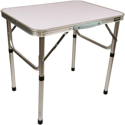 Mesa Dobrável de Alumínio com Tampão em MDF Titanium 07728