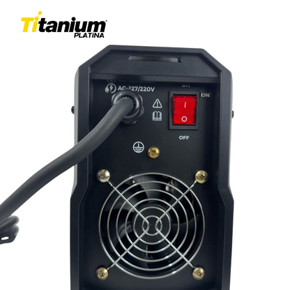 MÁQUINA INVERSORA DE SOLDA FORGE-X TI200P BV 08422 TITANIUM