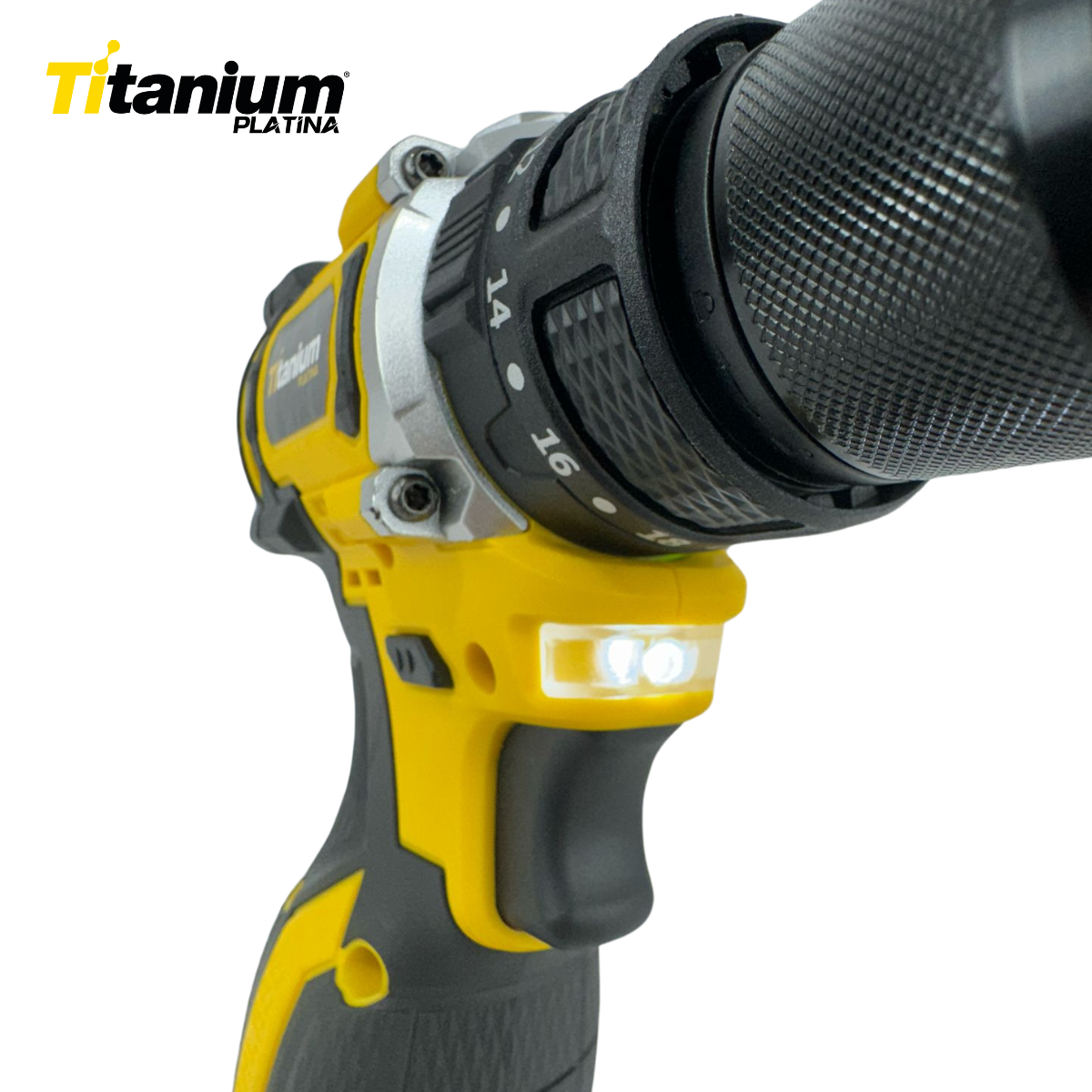 PARAFUSADEIRA FURADEIRA IMPACTO BRUSHLES 1300MAH TITANIUM