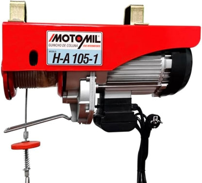 Guincho Elétrico Coluna 300-600kg - 220V H-A 105-1 Motomil