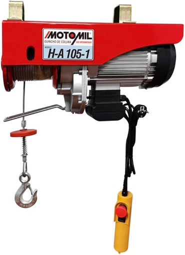 Guincho Elétrico Coluna 300-600kg - 220V H-A 105-1 Motomil