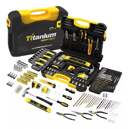 Kit Jogo Ferramentas 11 peças + Chave Combinada 6 Peças
