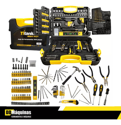 Kit Jogo Ferramentas 11 peças + Chave Combinada 6 Peças