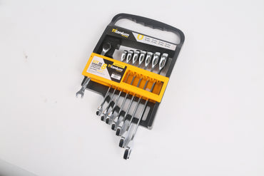 KIT CHAVES COMBINADA COM CATRACA 8 PECAS 08382 TITANIUM