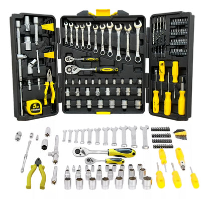 KIT DE FERRAMENTAS TITANIUM C/ 128 PCS 07611 TITANIUM