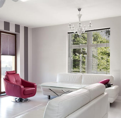 Persiana OFF-25 com Lâminas PVC 25mm Preta 1,40X1,30 Evolux