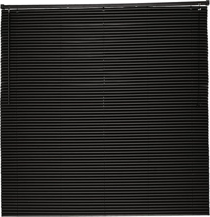 Persiana OFF-25 com Lâminas PVC 25mm Preta 1,40X1,30 Evolux