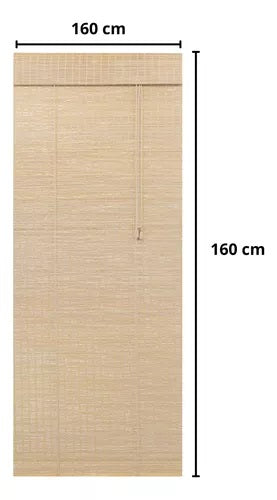 Persiana Bauhaus Bambu 160X160 Cor Bauhaus Fresno Evolux
