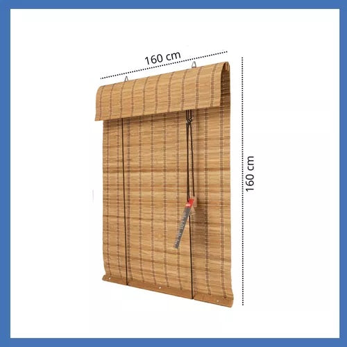 Persiana Bauhaus Bambu 160X160 Cor Bauhaus Haya Evolux