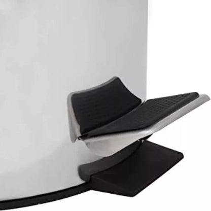 Lixeira Ágata 20 Litros - Inox - Pedal - 008224 - Mor