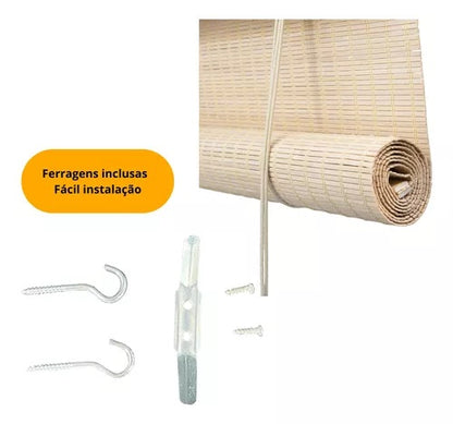 Persiana Bauhaus Bambu 120X160 Cor Bauhaus Fresno Evolux