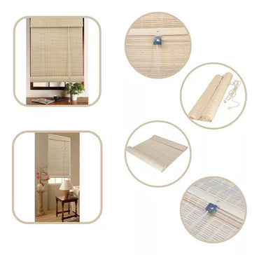 Persiana Bauhaus Bambu 120X160 Cor Bauhaus Fresno Evolux