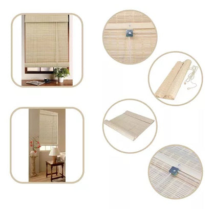 Persiana Bauhaus Bambu 120X160 Cor Bauhaus Fresno Evolux