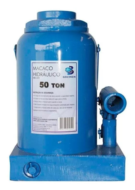 MACACO HIDRAULICO 50 TON MOD GARRAFA C/VALVULA 82211