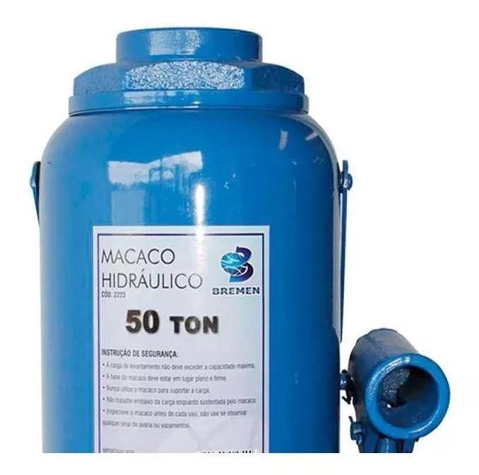 MACACO HIDRAULICO 50 TON MOD GARRAFA C/VALVULA 82211