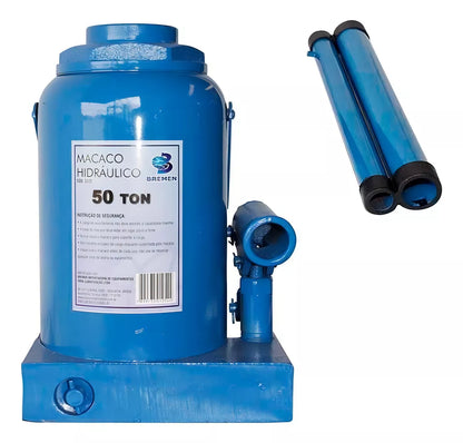 MACACO HIDRAULICO 50 TON MOD GARRAFA C/VALVULA 82211