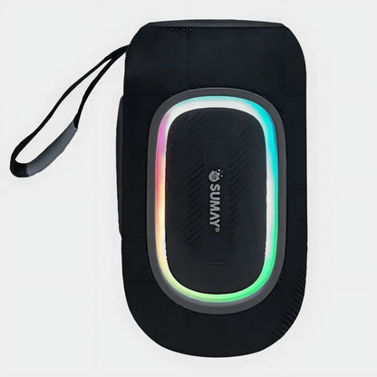 Caixa De Som Portátil 20w Rms Wolfbox SM-CSP1311 Preta Sumay