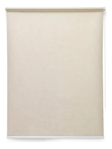 Persiana Soft Linho Rolo 140X160 Cor Bege D162037B - Evolux