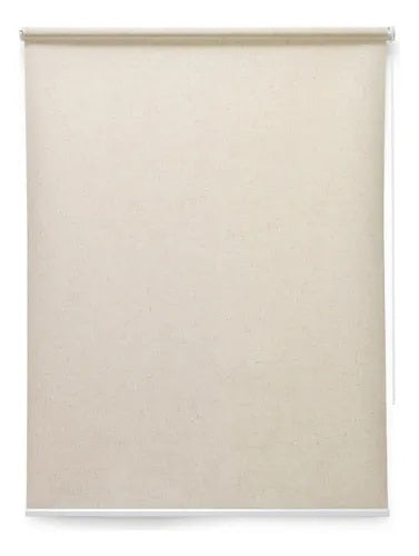 Persiana Soft Linho Rolo 140X160 Cor Bege D162037B - Evolux