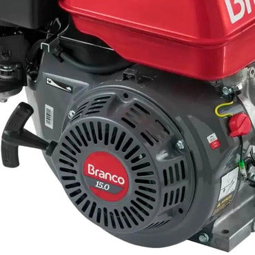 Motor A Gasolina 15hp Branco B4T-15.0H 4T Partida Manual