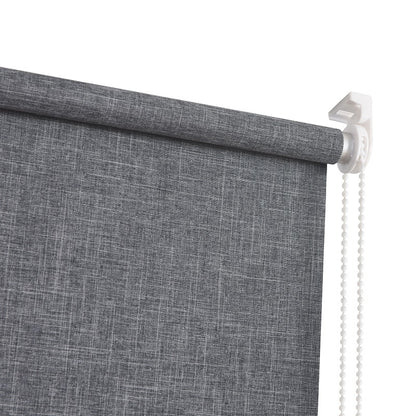 Persiana Bloom Blackout Linho 160x160 Cinza Escuro - Evolux