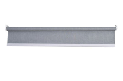 Persiana Bloom Blackout Linho 160x160 Cinza Claro - Evolux