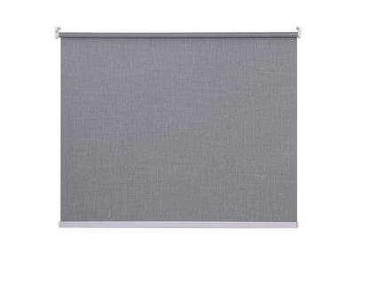 Persiana Bloom Blackout Linho 160x160 Cinza Claro - Evolux