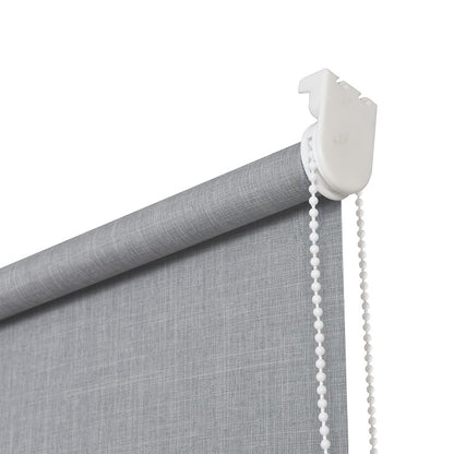 Persiana Bloom Blackout Linho 140x160 Cinza Claro - Evolux