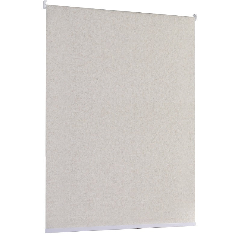 Persiana Bloom Blackout Linho 140x160 Bege - Evolux