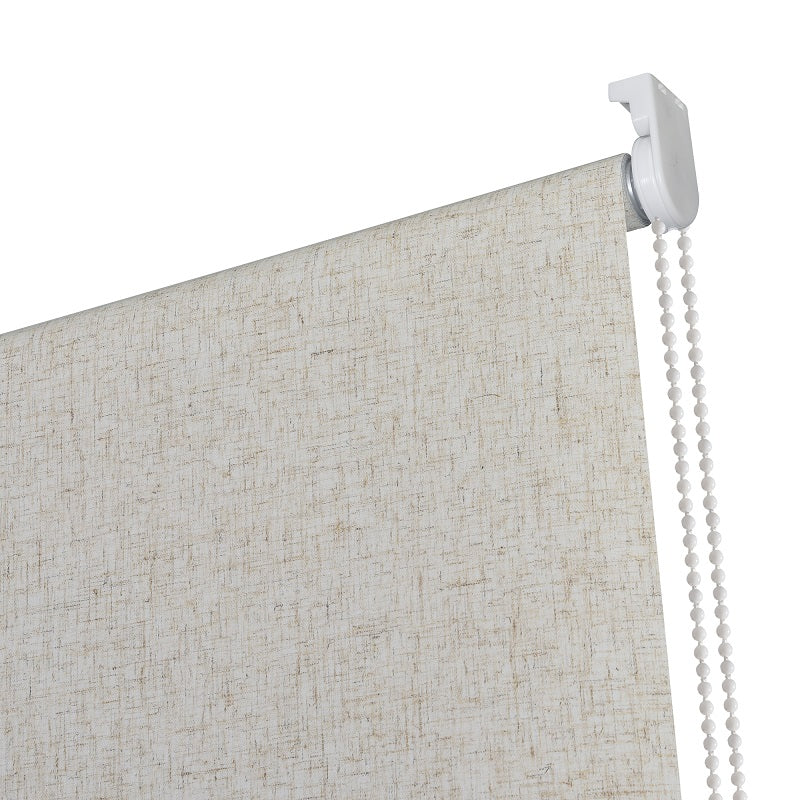 Persiana Bloom Blackout Linho 140x160 Bege - Evolux