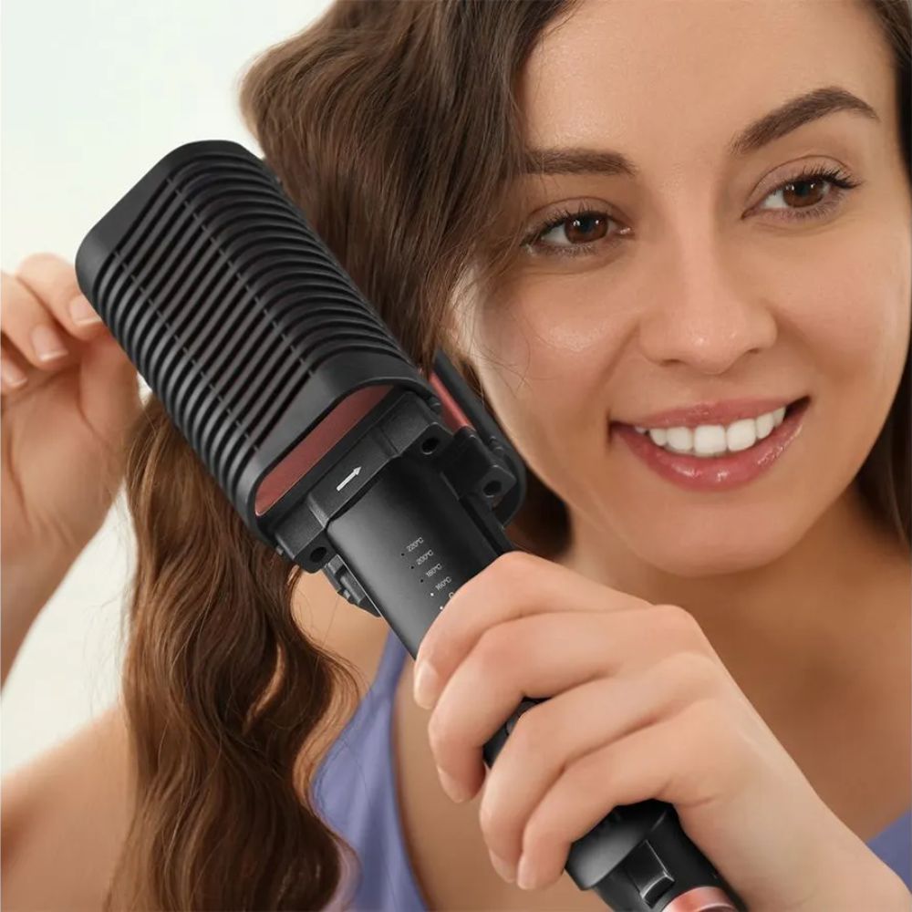 Prancha Modeladora Efeito Sereia 2 em 1 EB130 Bivolt Multi