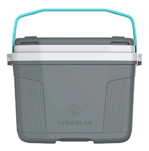 Caixa térmica 20 Litros Cinza Plus/Verde Litoral - Termolar