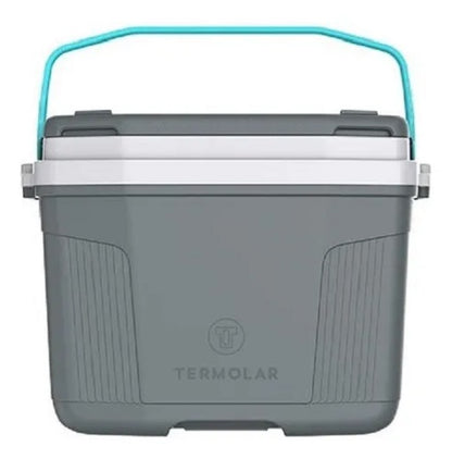 Caixa térmica 20 Litros Cinza Plus/Verde Litoral - Termolar