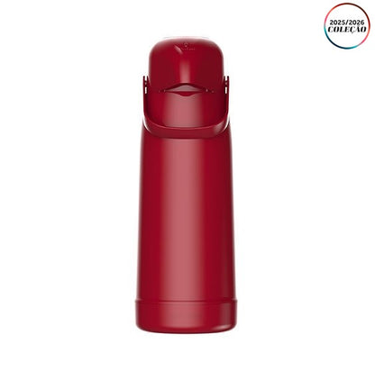 Garrafa Térmica 1.8L Vermelho Latino Magic Pump Termolar