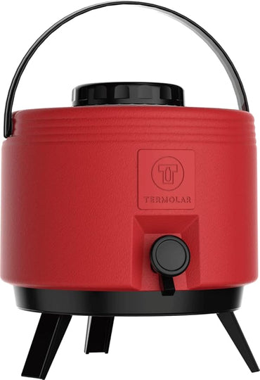 Botijão Térmico Maxitermo 6Litros Vermelho Latino Termolar
